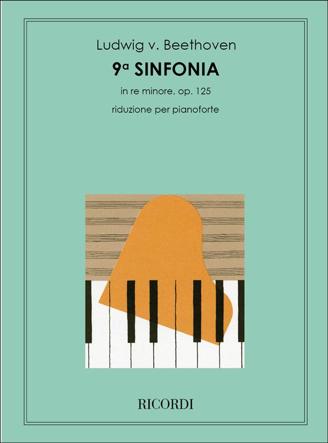 Sinfonia N. 9 In Re Min. Op. 125 - pro klavír